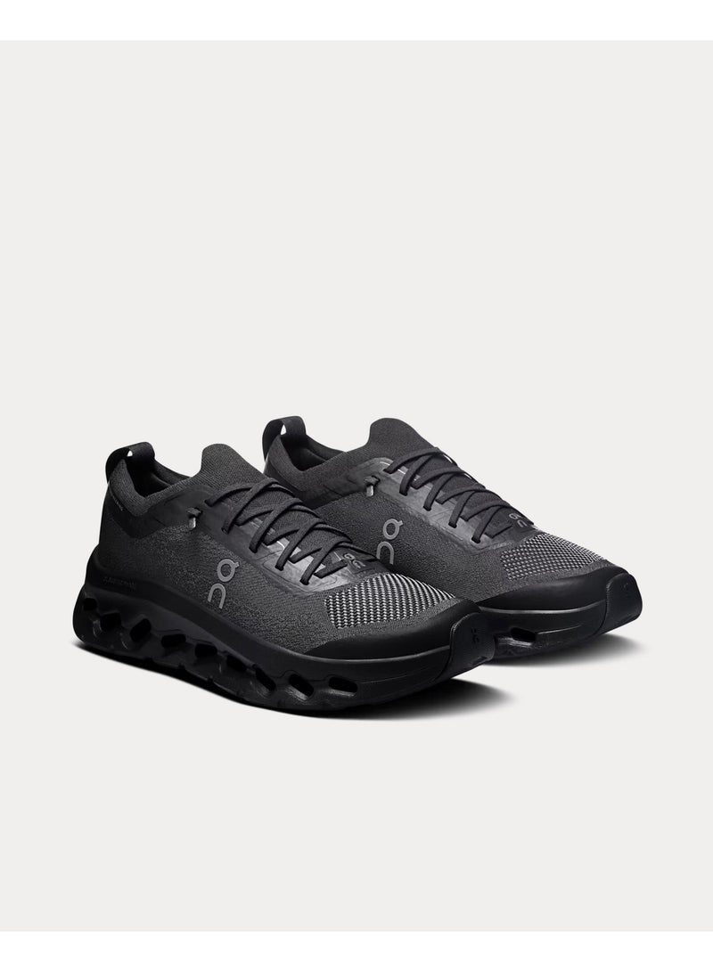 On Running Cloudtilt Moon Black / Black Low Top Sneakers - Image 1