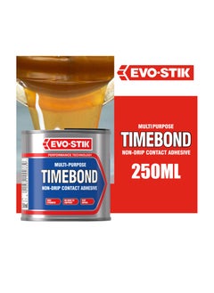 Bostik Timebond Contact Adhesive, High-Strength, Non-Drip, Multipurpose, 250ml  - Image 2