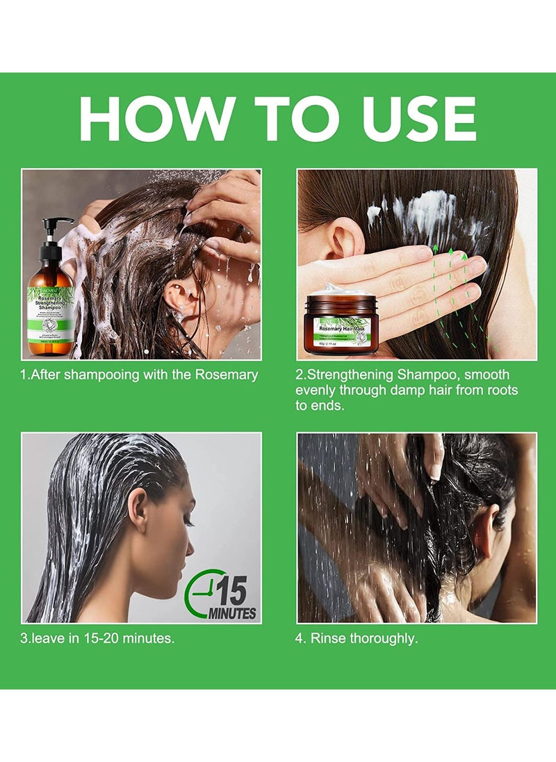 ALIVER - Rosemary Hair Mask 60g - Image 1
