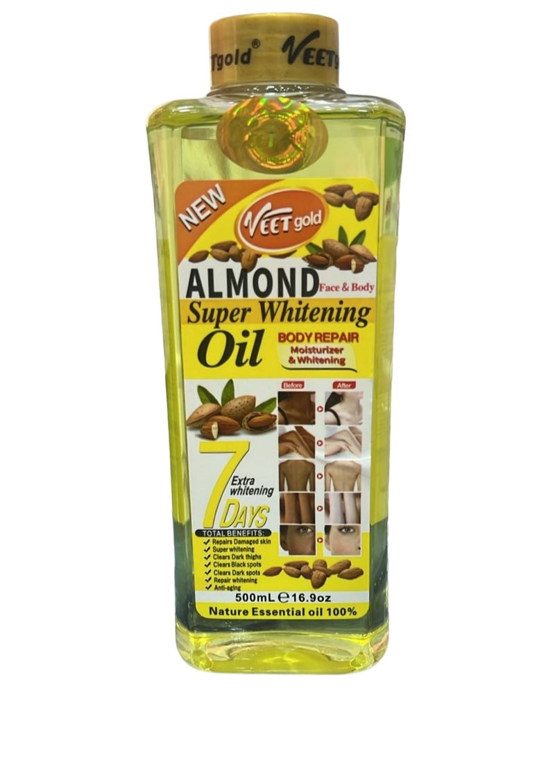 فيت جولد زيت اللوز للتبييض الفائق 500 مل