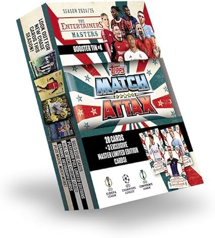 Topps Match Attax 24/25 - Random Booster Tin - Contains 28 Match Attax Cards Plus 3 Exclusive LEs - Image 3
