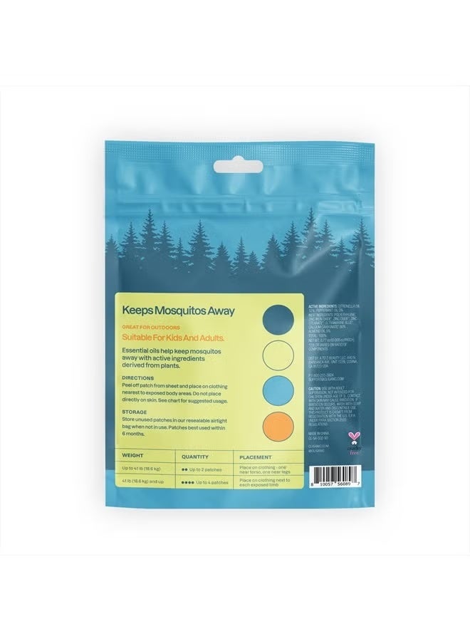 Cliganic Mosquito Repellent Patches (90 Pack) - Patches for Children and Adults with Citronella Essential Oil - Image 3