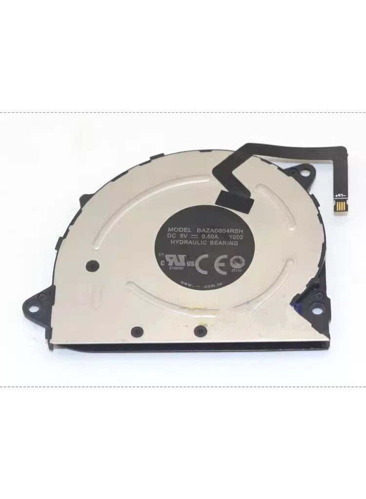 مروحة تبريد بديلة لوحدة المعالجة المركزية (CPU) لجهاز Lenovo IdeaPad 720S-13، 720S-13IKB، 720S-13ARR، رقم القطعة EG45040S1-C130-S9A، تعمل بجهد 5 فولت تيار مستمر، 4 دبابيس. - Image 4