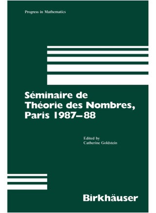 Séminaire de Théorie des Nombres, Paris 1987-88 - pzsku/Z962CC9F9DFB21CFC65EDZ/45/1747743049/d02af4cf-6177-4905-8566-19cd69458c53