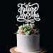 Bekaterea Future Mr and Mrs Cake TopperGlitter Bridal Shower Cake Pick Decorations for Wedding Engagement Theme Party DecorationBachelor Party Decorations Supplies silver - Image 2