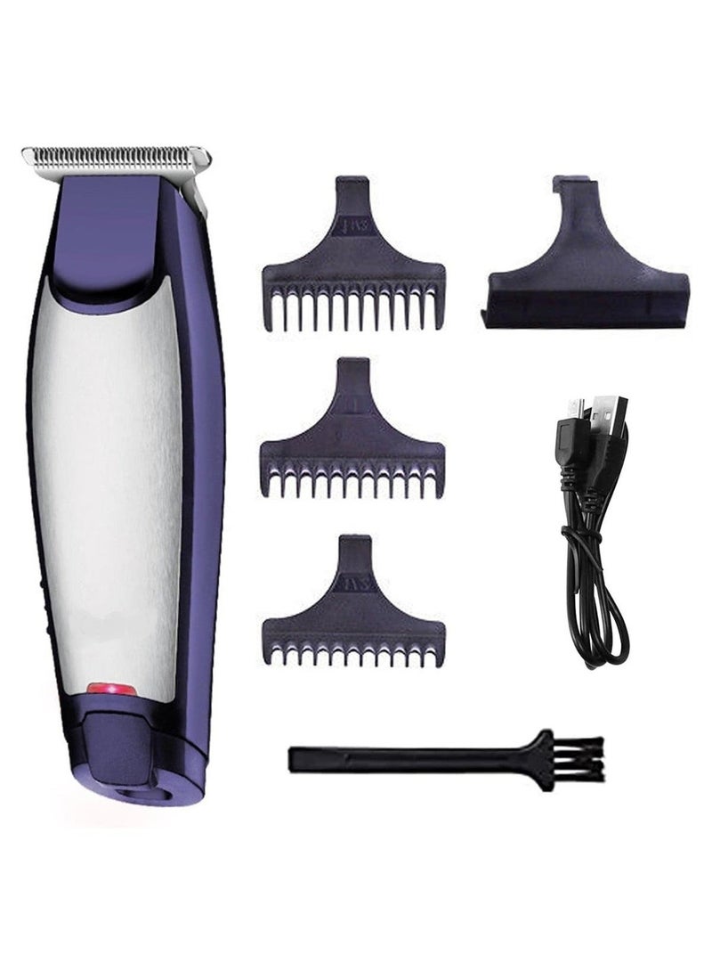 ELTRAZONE ELTRAZONE Men's Self-Cut Hair Trimmer Waterproof Cordless Rechargeable Hair Cutting Clippers Groomer with Stainless Steel 