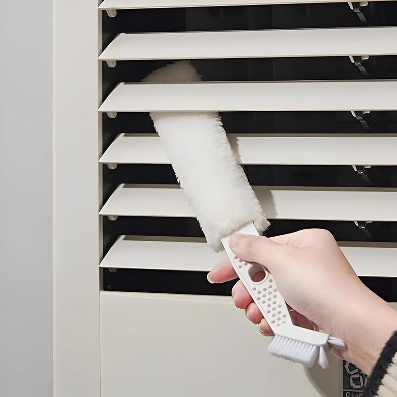 Air Conditioner Cleaning Brush, Dust Remover Tool for AC Vents, Mini Fans and Tight Spaces, Easy to Use Multi Purpose Household Cleaning Brush (One pack) - Image 1
