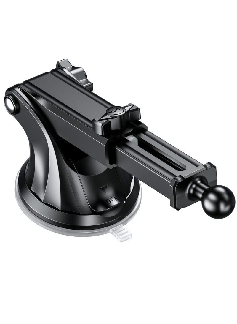 Y&D Phone Accessories Mounts, GPS Suction Cup Mount, Air Vent Car Holder with 17mm Ball for Garmin Swivel Mounting Pattern Mount nuvi - Image 3