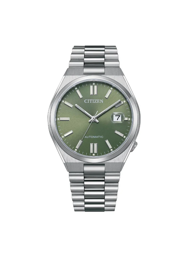 CITIZEN Men's Stainless Steel Strap Automatic Watch NJ0158-89Z - 40 mm
