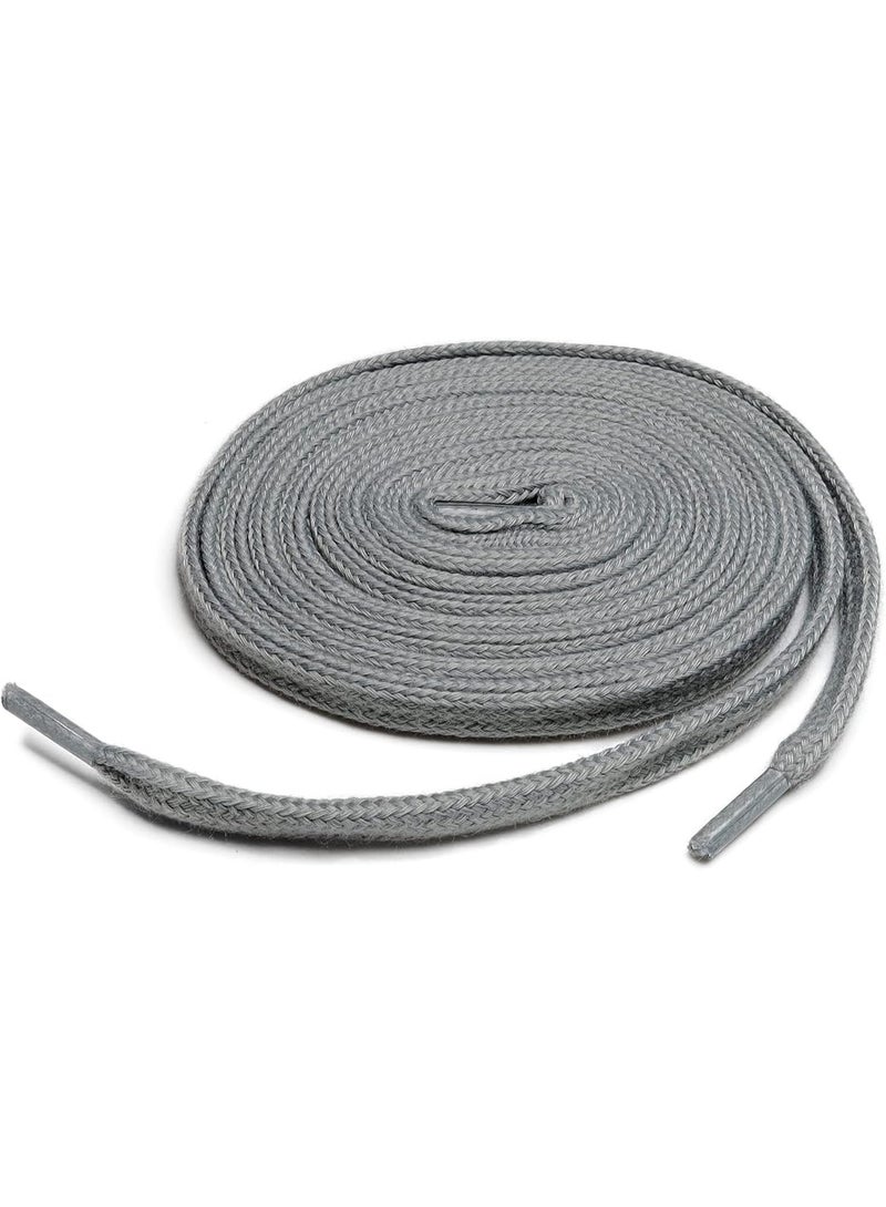 Private Laces Replacement Shoelaces (110cm, Grey)