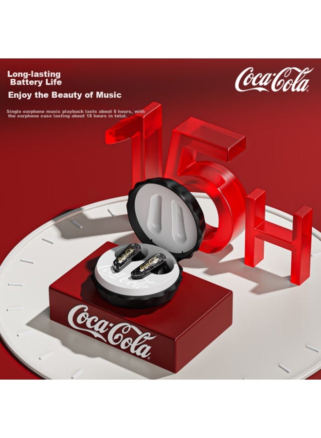 Coca-cola T13 Bottle Cap Bluetooth Earphones Wireless Sports Gaming E-sports In-ear Earphones Enc Call Noise Reductionlong Battery Lifecompatible With Xiaomi, Apple, Huawei Phones - Image 2