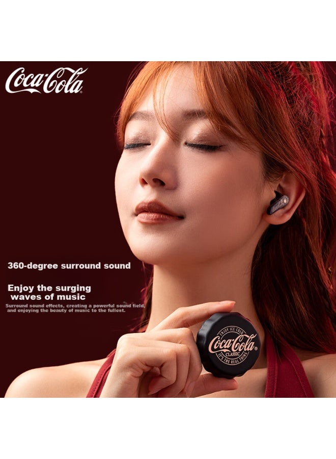 Coca-cola T13 Bottle Cap Bluetooth Earphones Wireless Sports Gaming E-sports In-ear Earphones Enc Call Noise Reductionlong Battery Lifecompatible With Xiaomi, Apple, Huawei Phones - Image 1