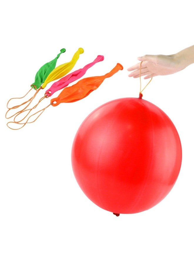 rubfac 25 Punch Balloons, Party Favors for Kids, Thickened Heavy Duty Neon Punching Bouncy Balloon for Birthday Goodie Bag Stuffers Exciting Outdoor Play Supply - Image 4