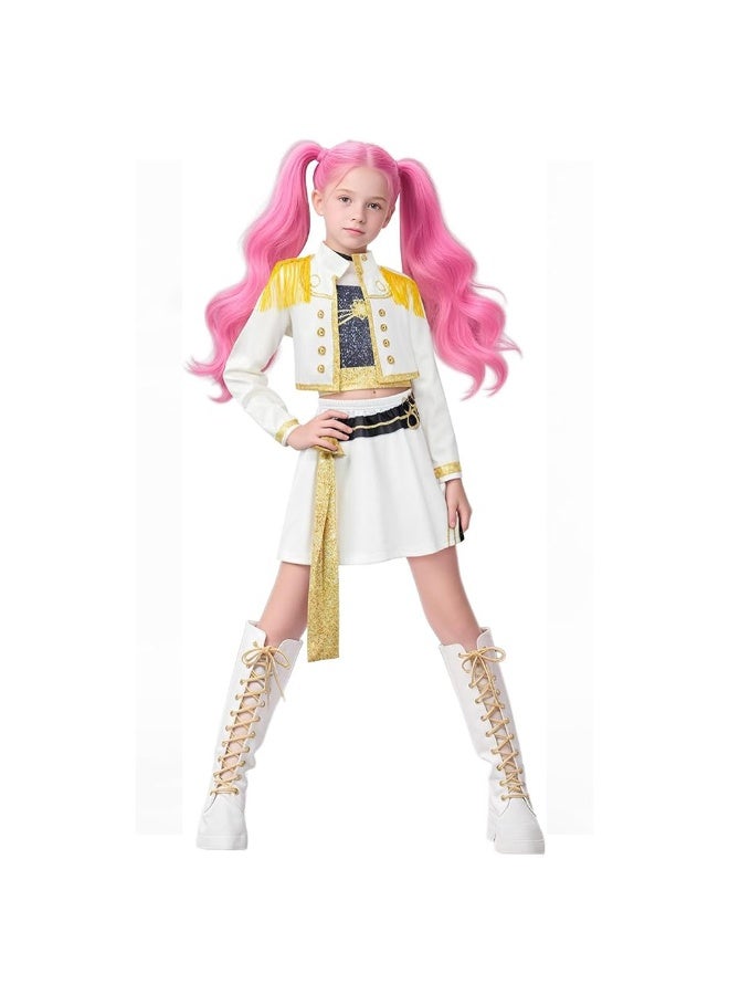 general KPop Demon Hunters Rumi Character Party Performance Costume Cosplay Set Gift for Rumi Fans and Friends - Image 1