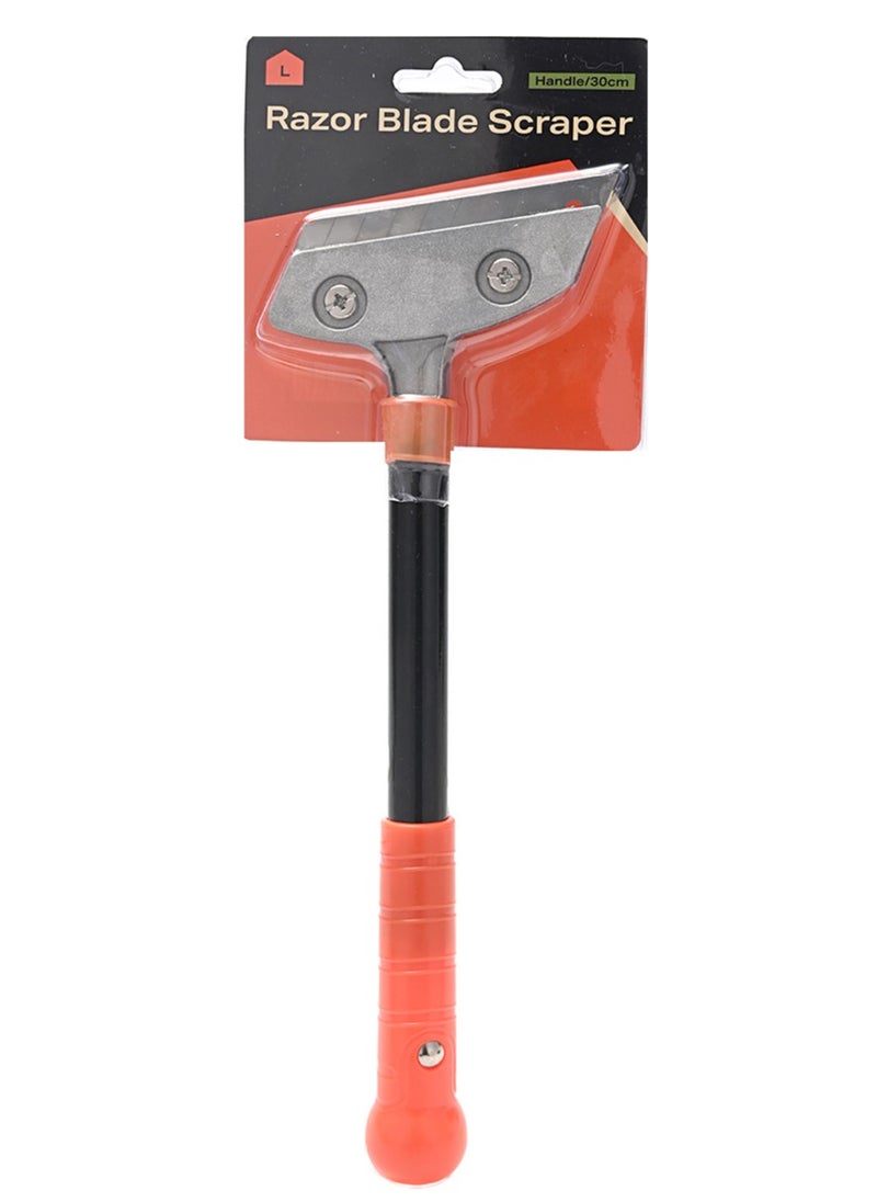 Razor Blade Scraper with Handle - 30cm