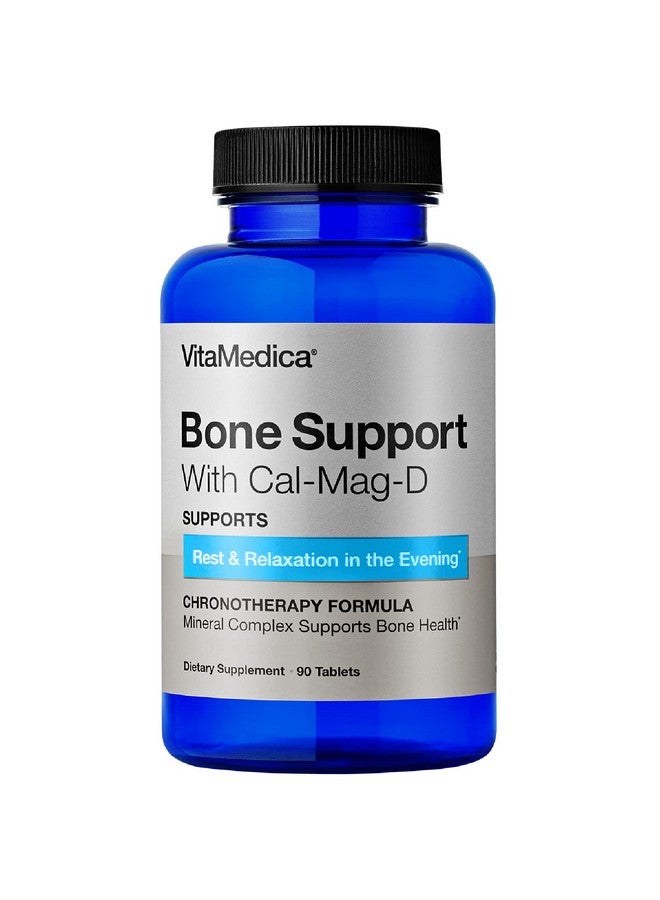 VitaMedica ; Bone Support ; Supplement For Bones And Joints ; Calcium ; Magnesium ; Vitamin D & Vitamin K ; Boron ; Chelated Minerals ; Bone Health ; Natural Sleep ; Made In Usa ; 90 Ct ; 30 Servings - Image 1