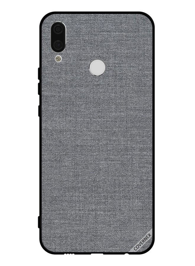 Covernex Protective Case Cover For Huawei nova 3e Grey Cloth Pattern - Image 1