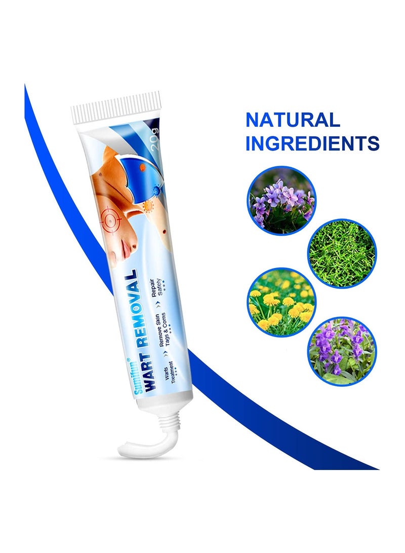 سوميفون كريم إزالة الثآليل مزيل علامات الجلد لعلاج الثآليل الشائعة حزمة فعالة وآمنة من 4 - Image 4