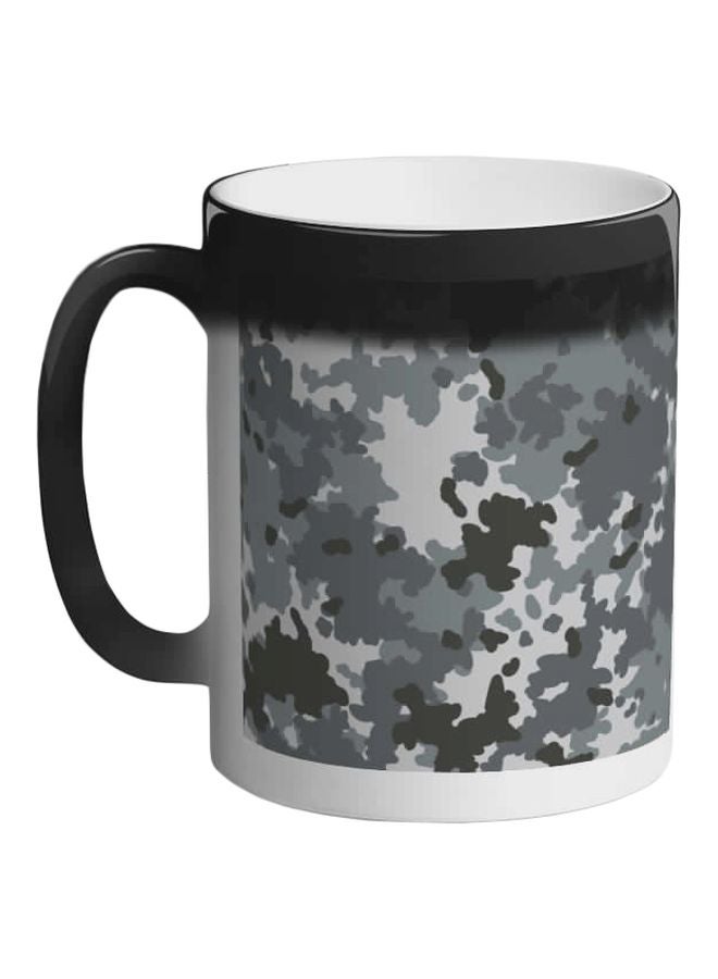 RYN Army Clothing Printed Colour Changing Coffee Mug Black 11ounce