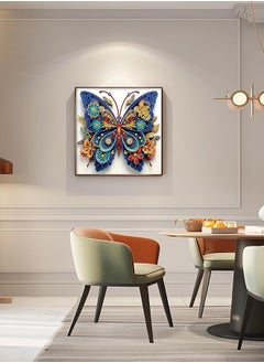 Sweet Life Diamond Painting Kits, 5D Special Shape Butterfly Diamond Art Kits for Adults, DIY Paint by Number for Beginners, Gem Art Painting Kit for Home Wall Decor Gifts (12x12in)  - Image 3