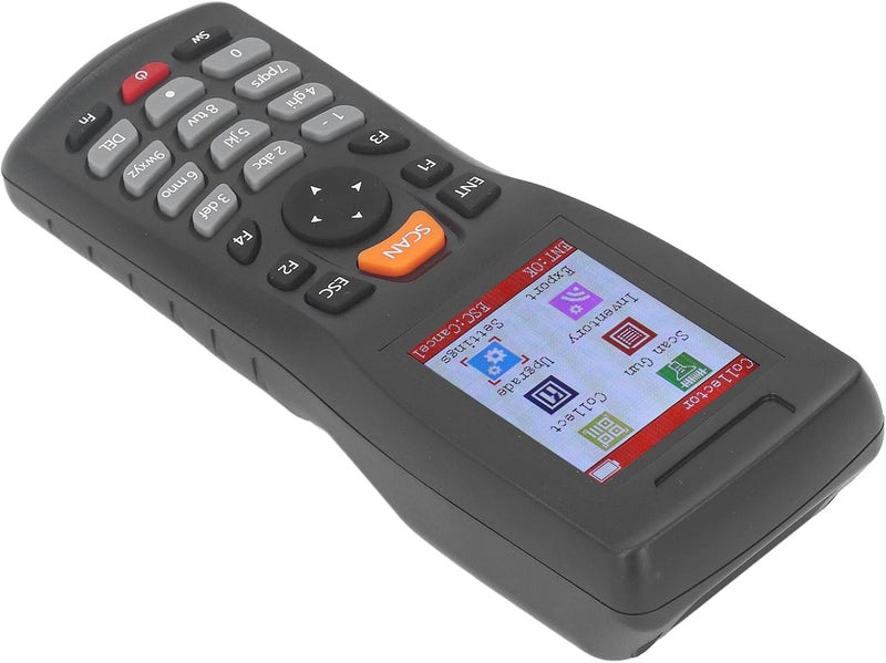 Inventory Scanner, 2.4GHz Wireless 2. Inch Color LCD Screen Portable Barcode Scanner with Multifunctional 2D Barcode Reader for Warehouse Library Store Logistics - Image 3