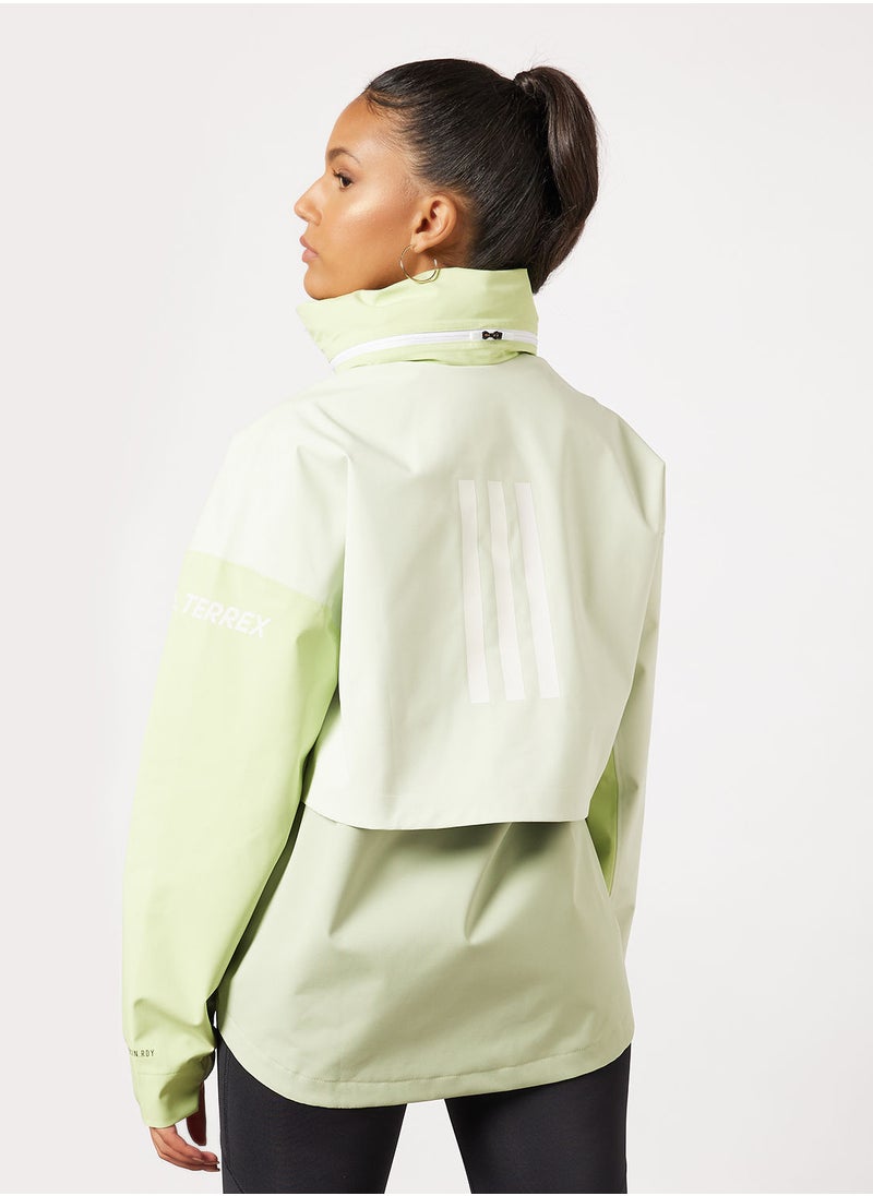 Adidas - Terrex CT Myshelter Rain.Rdy Colorblock Jacket - Image 1