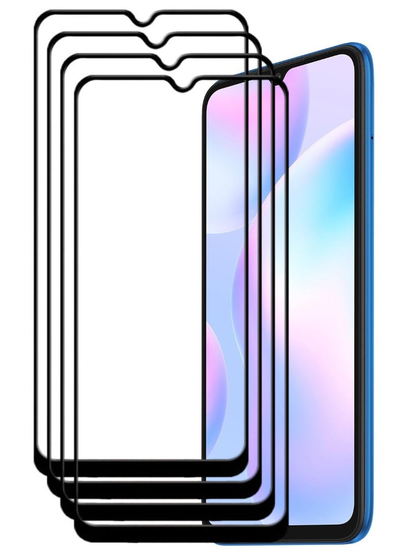 ACLIX 4 Pieces Antistatic ESD Dustproof Premium Quality High Definition Tempered Glass Screen Protector Designed For Xiaomi Redmi 9A - Image 1