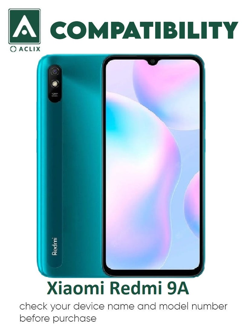 ACLIX 4 Pieces Antistatic ESD Dustproof Premium Quality High Definition Tempered Glass Screen Protector Designed For Xiaomi Redmi 9A - Image 3