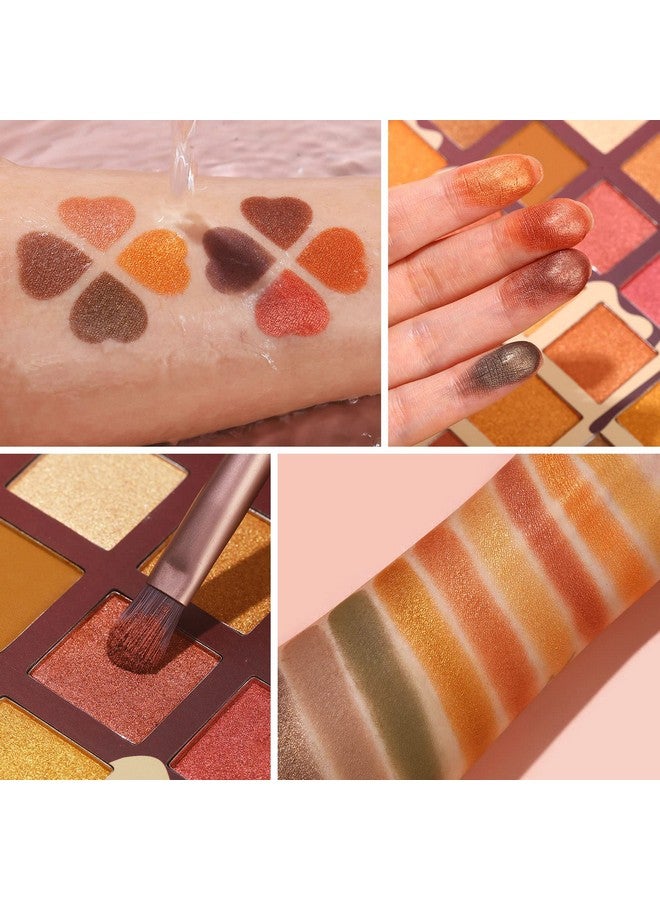 يوكانبي مجموعة ظلال العيون Toffee Fusion Nude، 48 لونًا محايدًا من مجموعة مكياج ظلال العيون Naked Eye Shadow، مجموعة مكياج لامعة غير لامعة عالية الصبغة للنساء والفتيات - Image 4