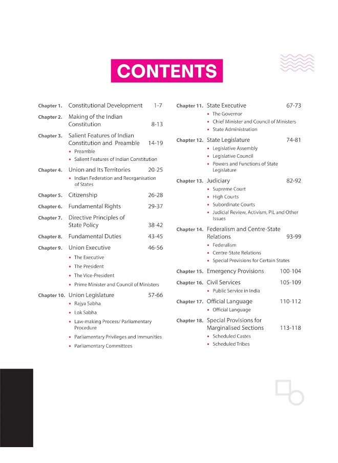Arihant NCERT MCQs Indian Polity & Governance for UPSC, State PSCs, and other competitive exams | Class 6 -12 (Old+New) | (English Medium) | 2024