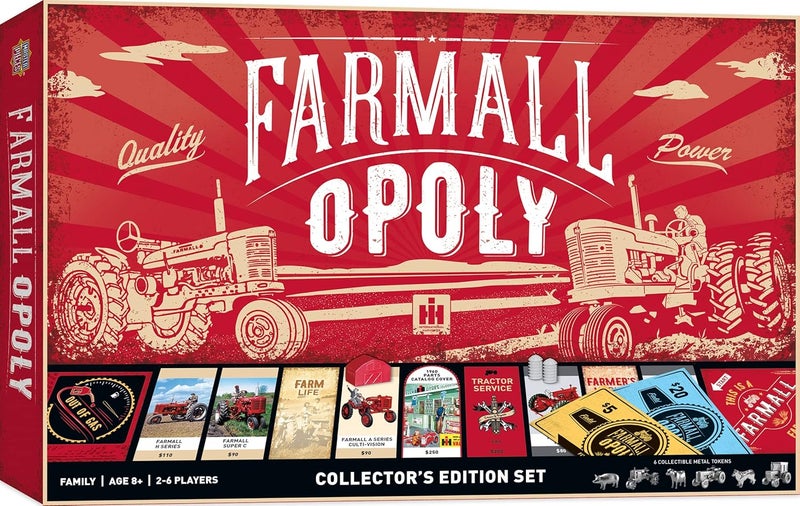 MasterPieces MasterPieces Opoly Board Games  Farmall Opoly  Officially Licensed Board Games for Adults Kids  Family - Image 2