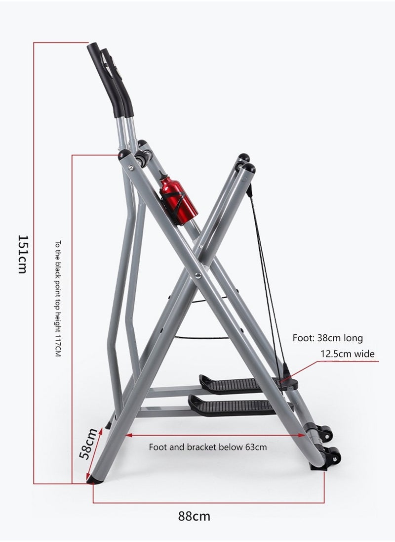 ETG Home Fitness Equipment Front and Back Swing Trainer, Indoor Rehabilitation Trainer Space Walker, HD Smart Dashboard  - Image 3