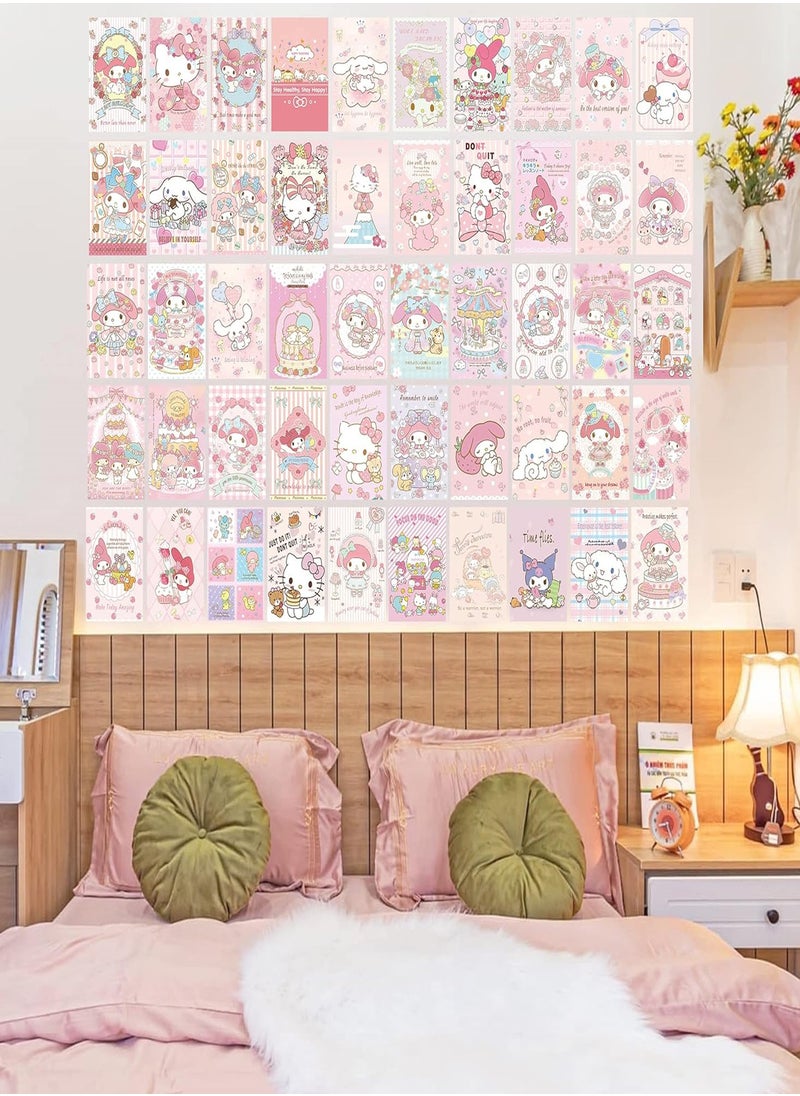 Generic - 24 Pink Anime Wall Collage Kit Aesthetic Pictures, Size 10X15cm Anime Photo Collection for Teen Room Decor (48) Roll over image to zoom in Pink Anime Wall Collage Kit Aesthetic Pictures, Size 10X15cm Anime Photo Collection for Teen Room Décor - Image 1