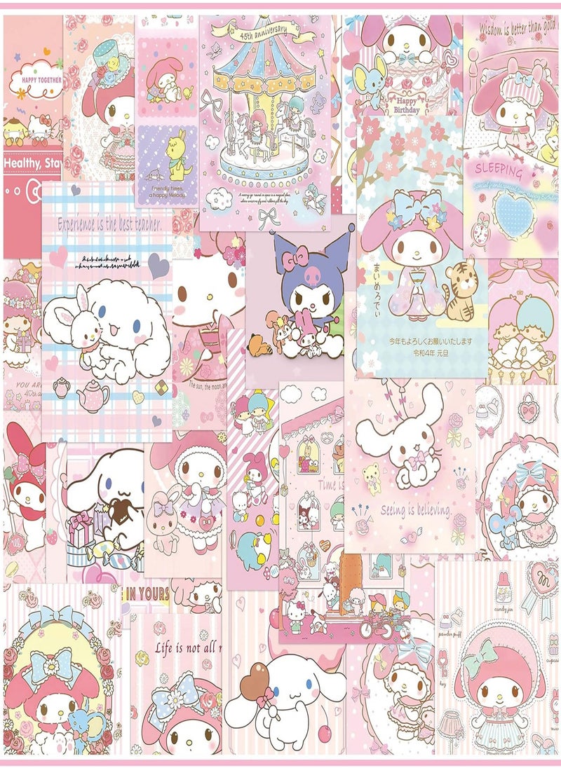 Generic - 24 Pink Anime Wall Collage Kit Aesthetic Pictures, Size 10X15cm Anime Photo Collection for Teen Room Decor (48) Roll over image to zoom in Pink Anime Wall Collage Kit Aesthetic Pictures, Size 10X15cm Anime Photo Collection for Teen Room Décor - Image 1