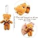 Haconba 51 Packs Mini Teddy Bear Toy Plush Stuffed Tiny Bear Doll for DIY Keychain Birthday Wedding Party Favor Valentines Gifts 17 Colors - Image 4