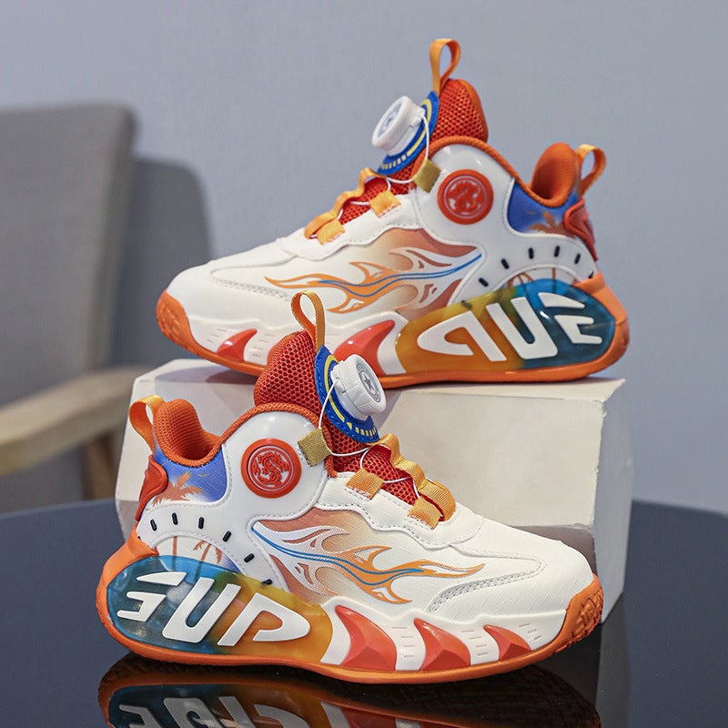 Mesh Sneakers Lightweight Flexible Sole Walking Shoes For Kids Indoor And Outdoor Activities - Image 1