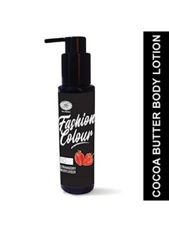 Fashion Colour STRAWBERRY MOISTURISER with the Goodness of Vitamin C, K, and A For lightens Blemishes, Spots and removes Dead Cells, 100ml  - Image 2