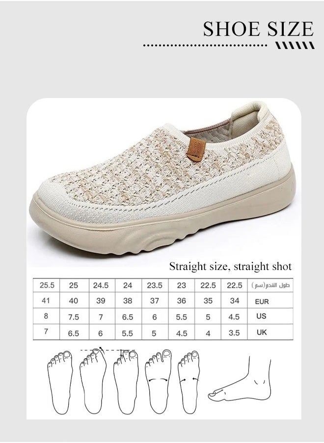 Ladies' sports shoes with mesh design, perfect for fitness running and casual wear. Lightweight, breathable, non-slip and ideal for gym wear. Comfortable and casual with built-in memory foam for tennis and jogging.