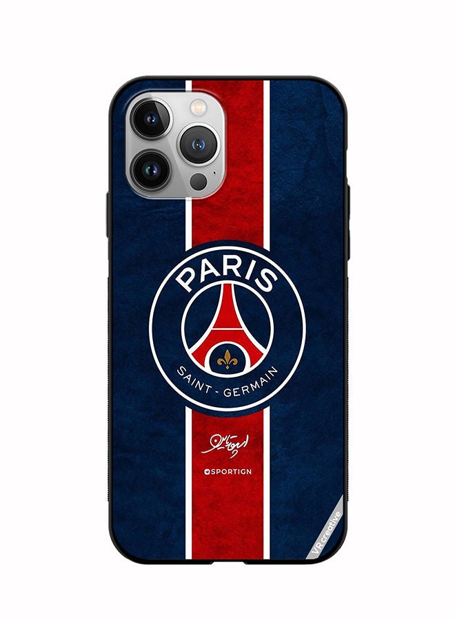 VR CREATIVE Protective Case Cover For Apple iPhone 12 Pro Max Paris Saint Germain Design Design Multicolour - Image 1