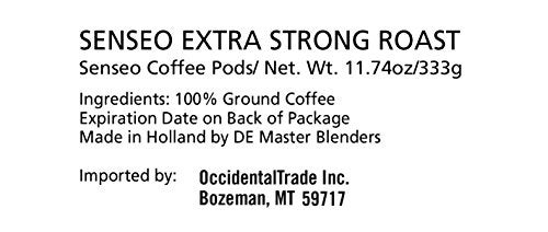 Senseo Extra Strong Coffee Pods – 144 Count (3 Packs) – Dark Roast with Intense & Bold Flavor and Rich Crema – Single-Serve Coffee Pads Compatible with Senseo & PeleCom Machines - Image 2