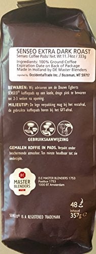 Senseo Extra Strong Coffee Pods – 144 Count (3 Packs) – Dark Roast with Intense & Bold Flavor and Rich Crema – Single-Serve Coffee Pads Compatible with Senseo & PeleCom Machines - Image 4