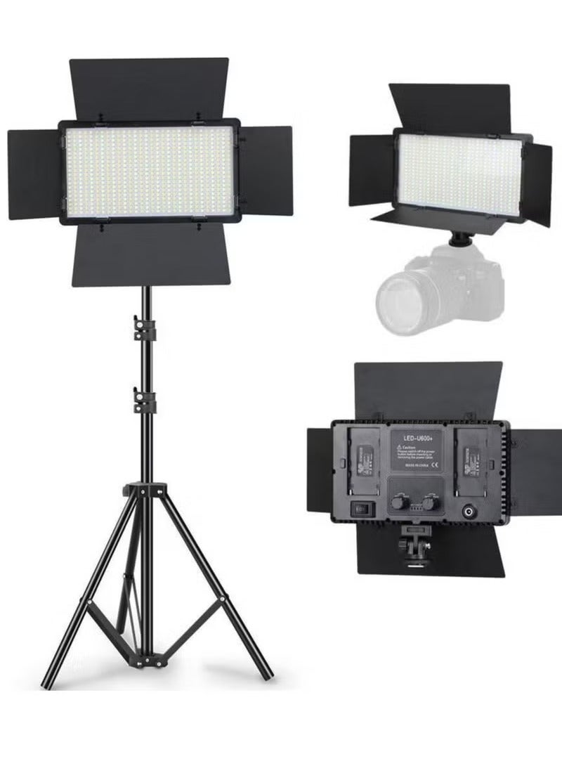MIGOFAST Professional Photo & Video Pro LED 600 Light Kit - Image 1