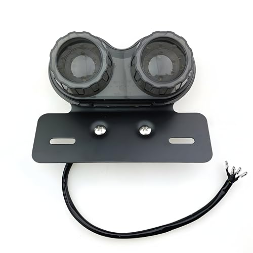 Autozap Motorcycle 40 Led Tail Light Number Plate Light Brake Turn Signal Lamp for Universal Bike 40W Pack of 1 - Image 2