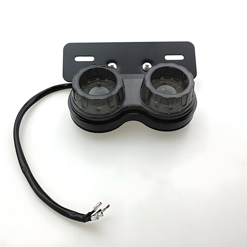 Autozap Motorcycle 40 Led Tail Light Number Plate Light Brake Turn Signal Lamp for Universal Bike 40W Pack of 1 - Image 3