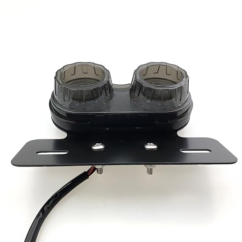 Autozap Motorcycle 40 Led Tail Light Number Plate Light Brake Turn Signal Lamp for Universal Bike 40W Pack of 1 - Image 4