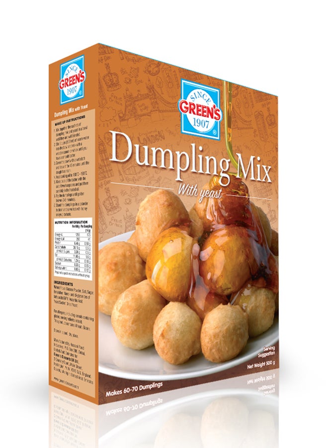 Green's Dumpling Mix 500g - Image 1