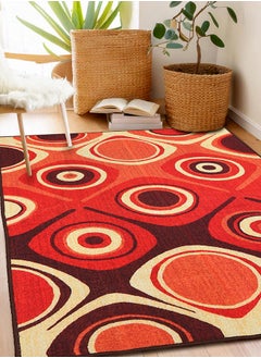 Status Contract Polyester 3D Printed Carpet with Anti Slip Backing, 121 X 182 Cm  - Image 1