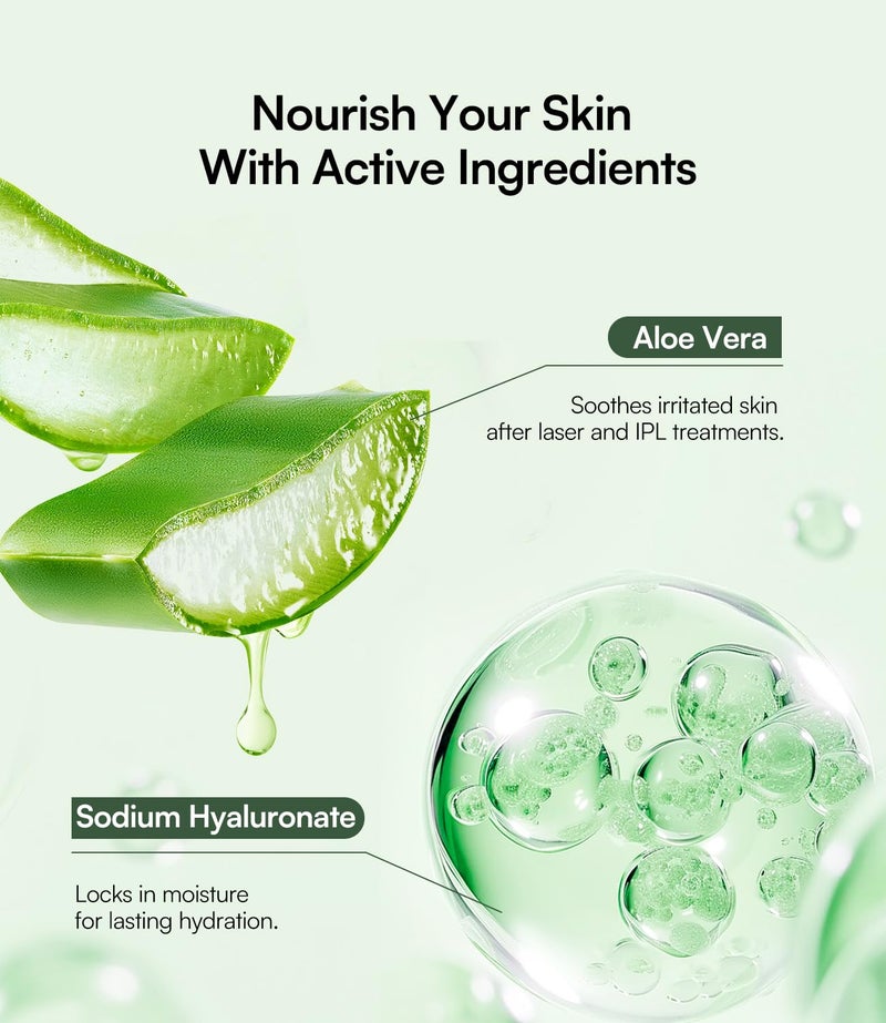 INIA Micro-current Conductive Gel for Facial and Body Skin Care Machines â€“ Hydrating Gel Primer with Hyaluronic Acid for Women and Men, 2.11 Fl Oz - Image 2