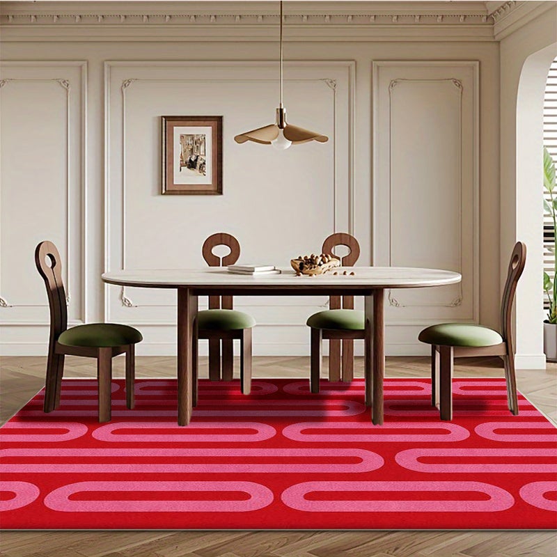 Tnessential Red Wave Rug - Image 2