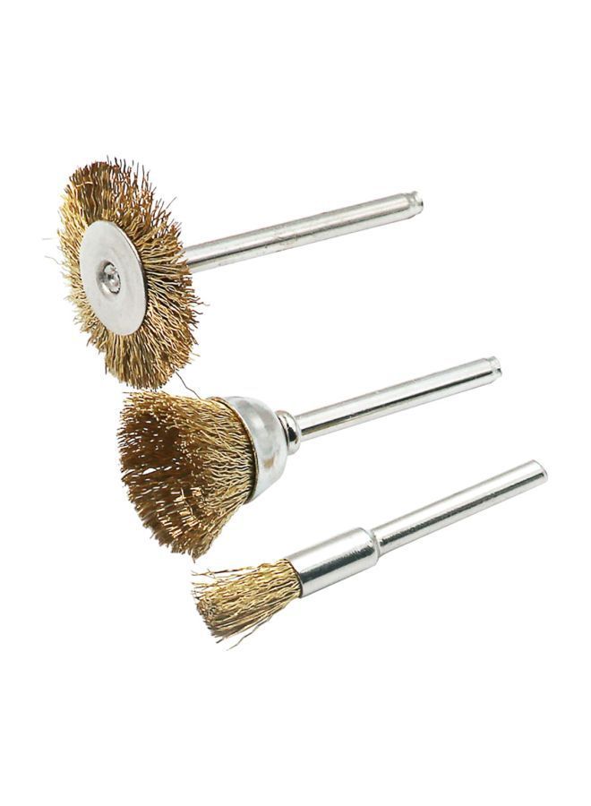 NIBEMINENT 9-Piece Brass Wire Brush Set - Image 3